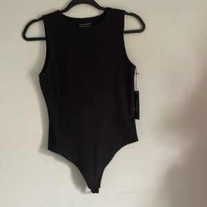 Tahari Black Bodysuit